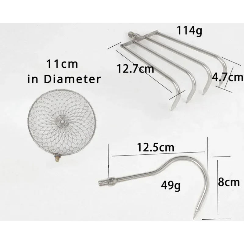 Stainless Steel Telescopic Rod - огляд і ціна Fishing Rod Ice