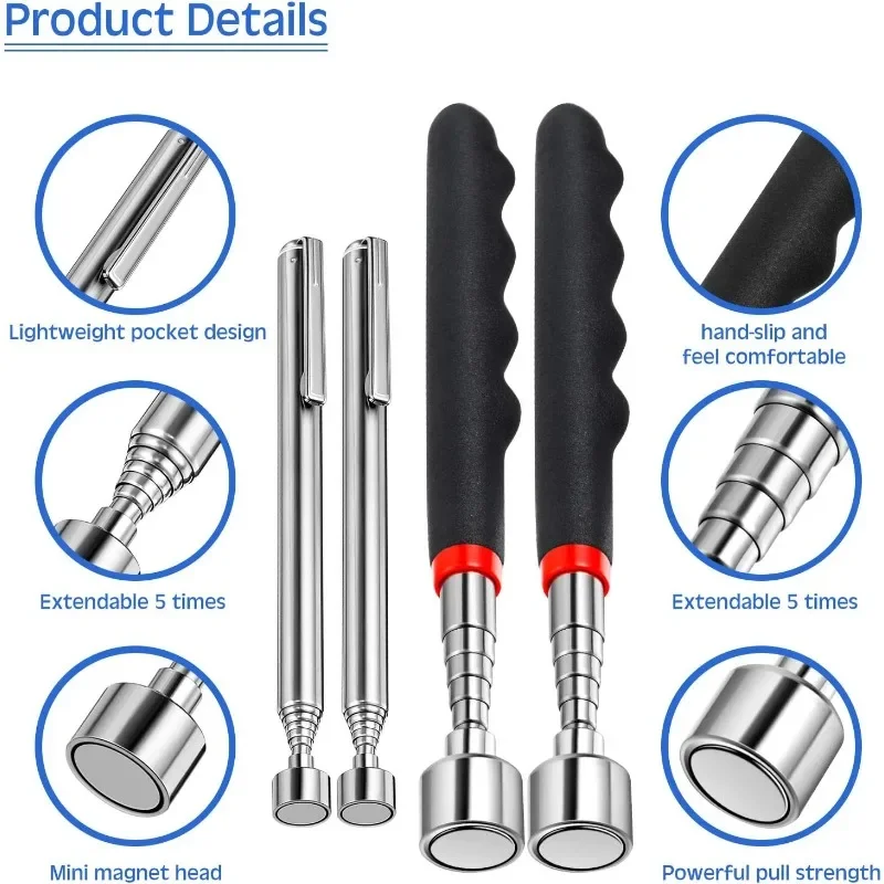 Telescopic Magnetic Pen Portab - огляд і ціна Fishing Rod Travel