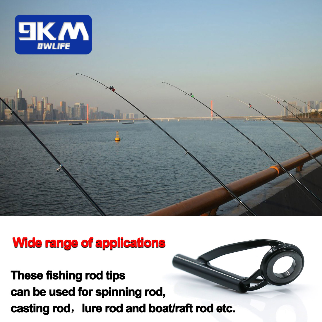 Fishing Rod Tip Top Guide Repa - огляд і ціна Fishing Rod Tip Replacement