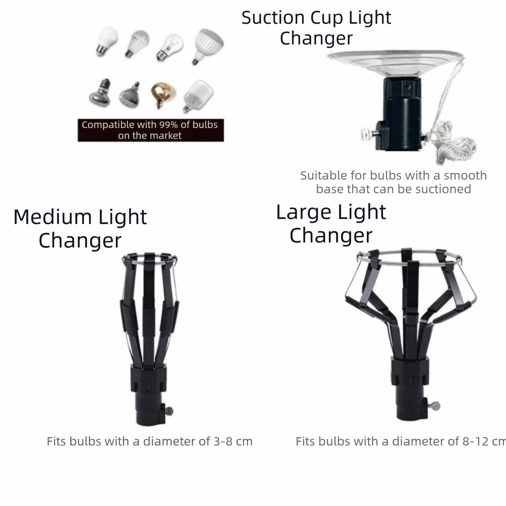 1/3Pcs Professional Light Bulb - огляд і ціна Fishing Rod Telescopic