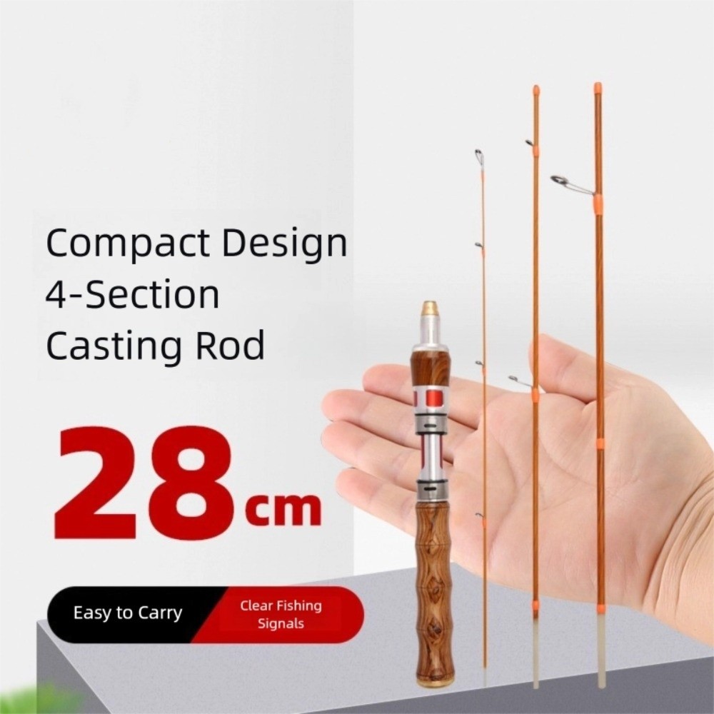 4 Sections Spinning Fishing Ro - огляд і ціна Fishing Rod Spinning