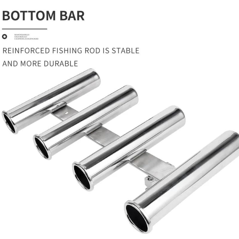 Stainless Steel 4 Tubes Rod Ho - огляд і ціна Fishing Rod Boat