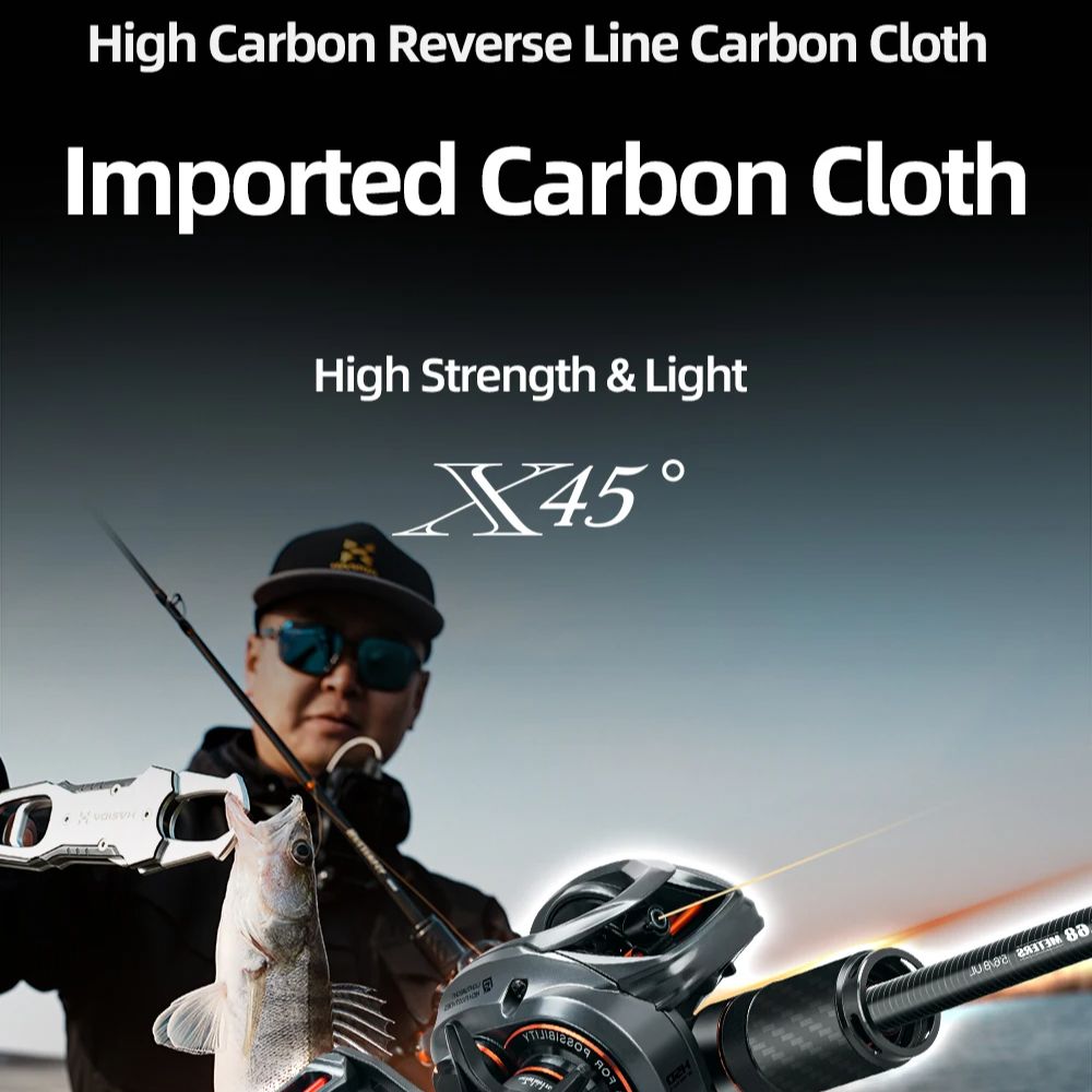 HASIDA BFS Carbon Fiber Fishin - огляд і ціна Fishing Rod Carbon Fiber