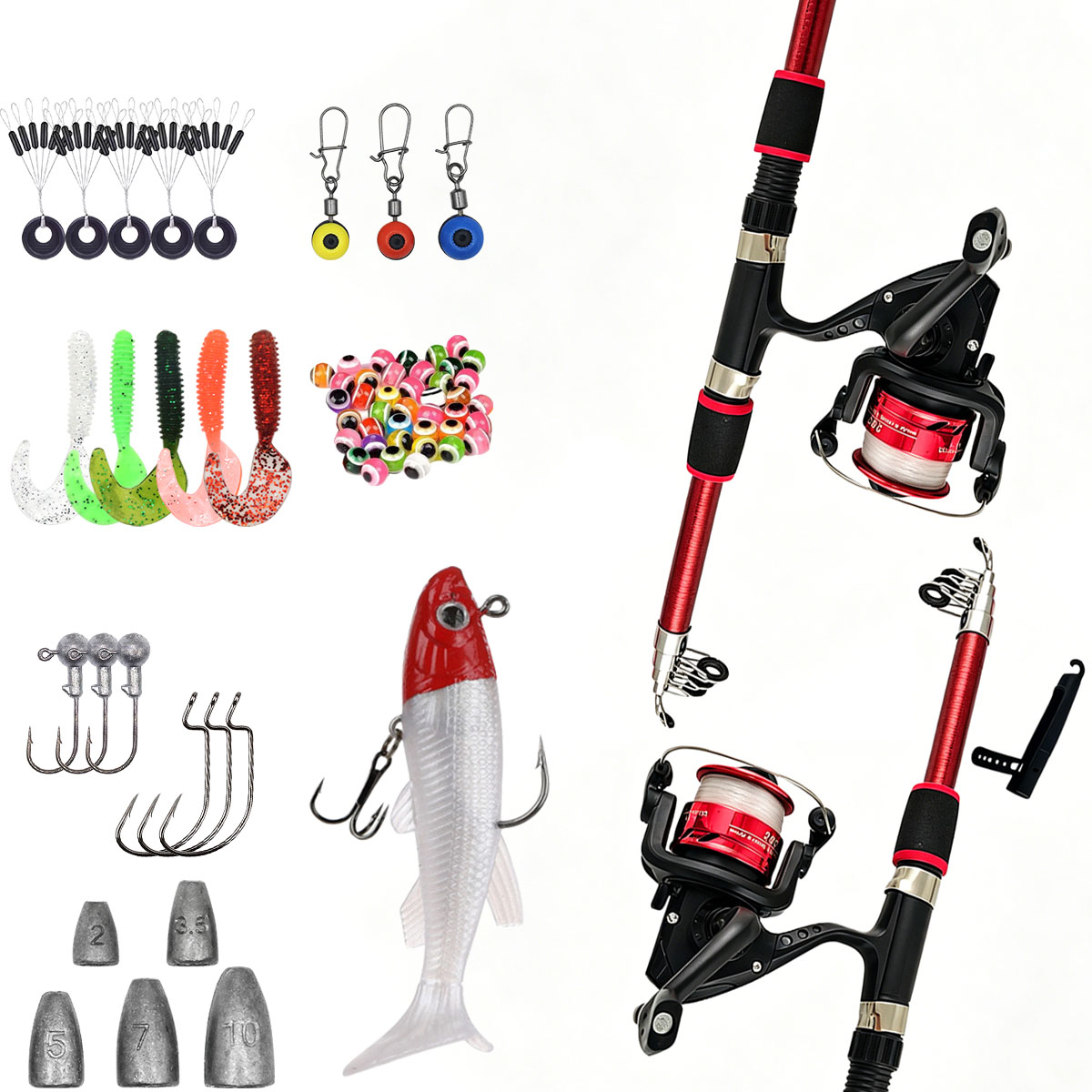 Spinning Fishing Rod and Reel  - огляд і ціна Fishing Rod Spinning