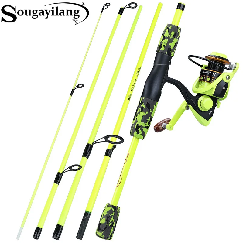 Sougayilang Portable 5 Section - огляд і ціна Fishing Rod Spinning