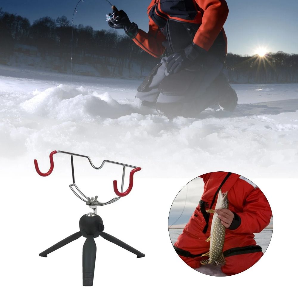 360° Adjustable Ice Fishing Ro - огляд і ціна Fishing Rod Ice