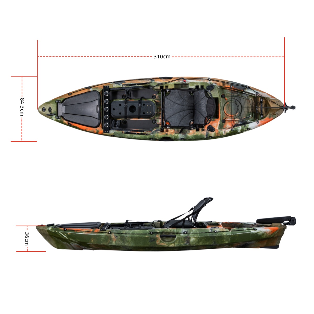 First-class Single Fishing Kay - огляд і ціна Fishing Rod Boat