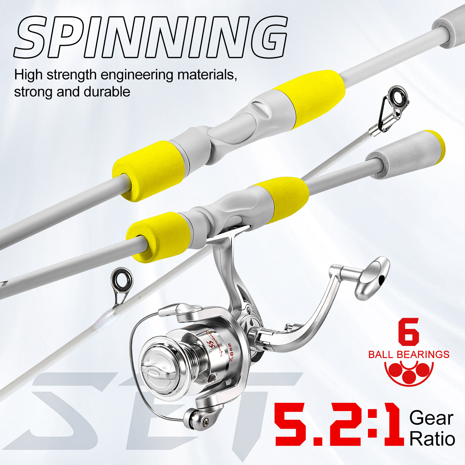 Sougayilang 2section Spinning  - огляд і ціна Fishing Rod Carbon Fiber