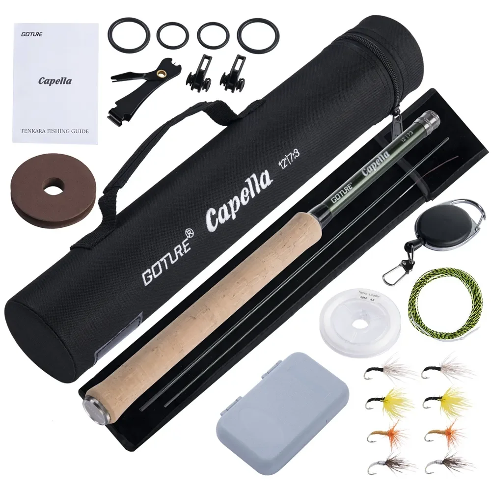Goture 12FT Classical Tenkara  - огляд і ціна Fishing Rod Carbon Fiber