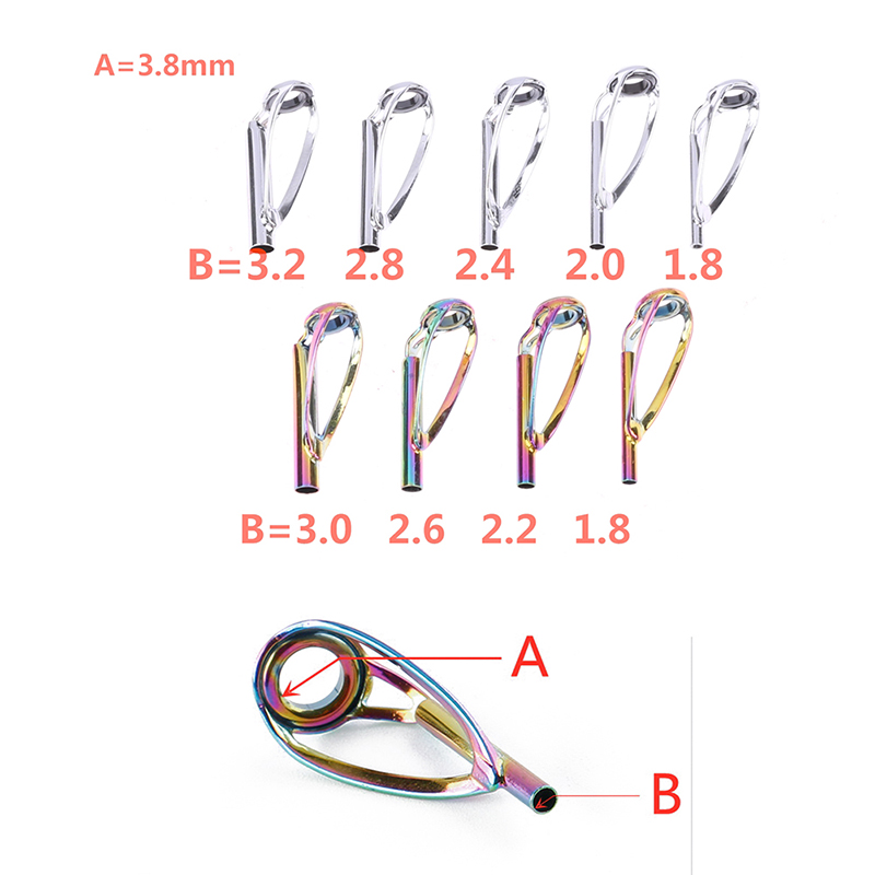 DIY Rod Building Eye Rings Gui - огляд і ціна Fishing Rod Tip Replacement